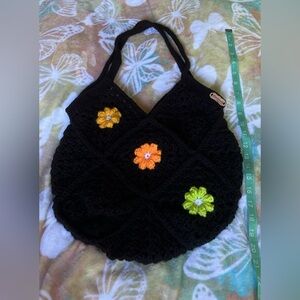 Crocheted Shoulder/Tote Bag 🌸